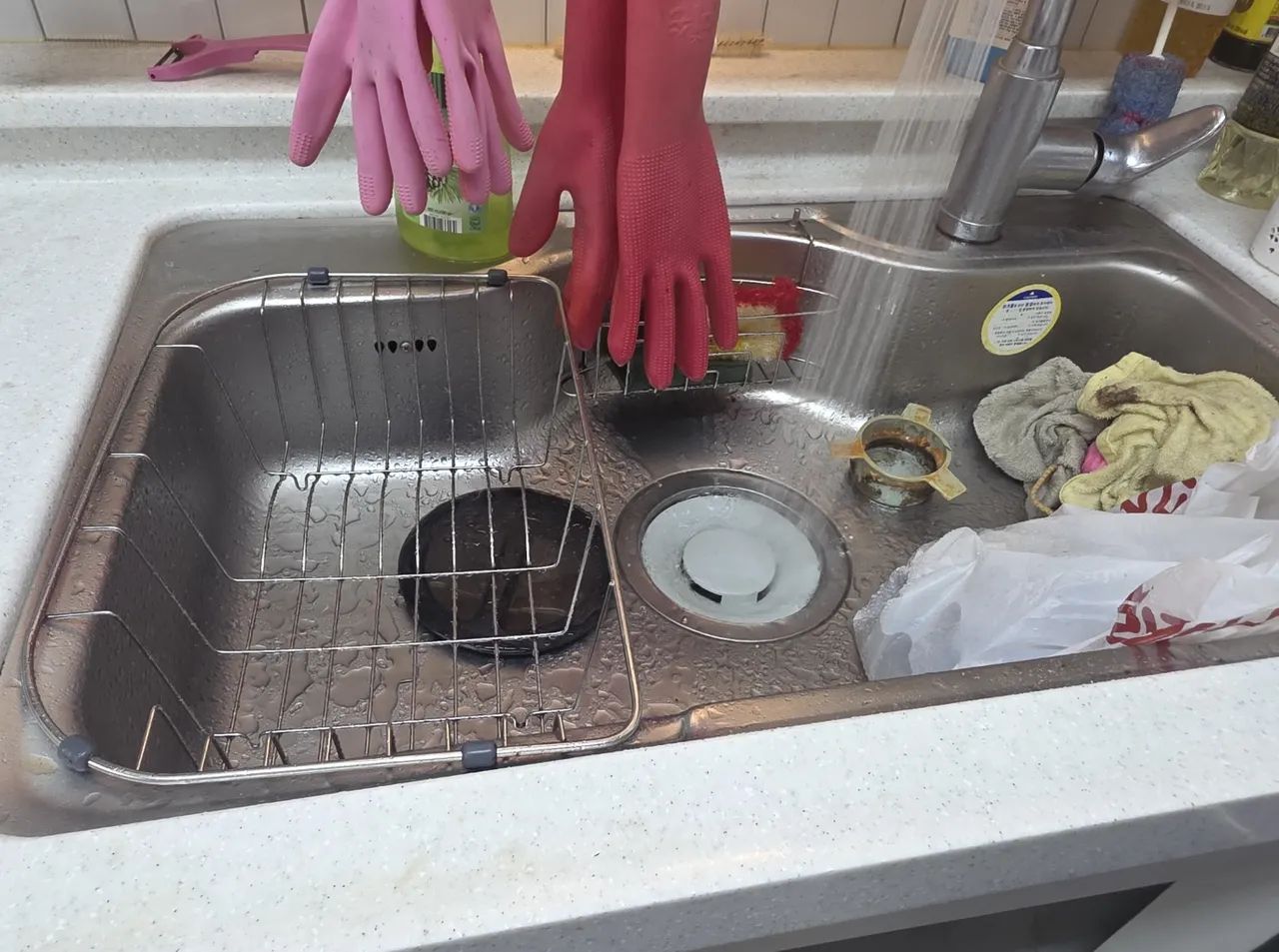 대전 동구 싱크대막힘 배관 내부 상태와 문제 구간을 확인하는 현장 사진
